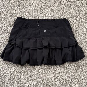 Lululemon Black Ruffled Skort
